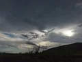 4K Cine cloud covered sun set over desert time lapse 4k or 4k+ Resolution