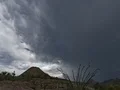 4K Cine dark storm weather pattern crosses desert time lapse 4k or 4k+ Resolution
