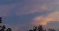 4K Cine evening sunset clouds with half moon time lapse 4k or 4k+ Resolution