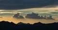 4K Cine gorgeous sunset over mountain silhouettes time lapse 4k or 4k+ Resolution