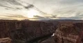 4K Cine Horseshoebend winter sunset southwest time lapse  4k or 4k+ Resolution