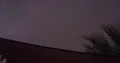 4K Cine intense midnight lightning storm through a window time lapse 4k or 4k+ Resolution