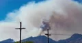 4K cine time lapse smoke plume from wild fire tight shot 4k or 4k+ Resolution