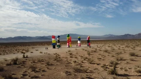 4K cinematic 7 magic mountain aerial footage Stock-Footage 231541847