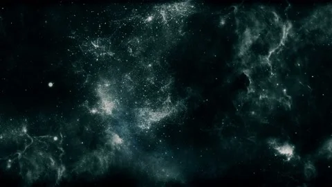 4k cinematic clouds as well as space dust Stock Footage 154978934