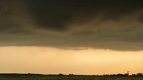 4K Cinematic Funnel Cloud Storm Timelapse - Prores Stock Footage 317652083