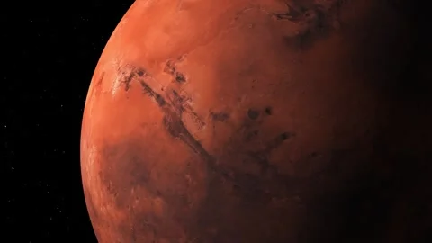 4K Cinematic Mars Orbit Dynamics 库存影片 332813209