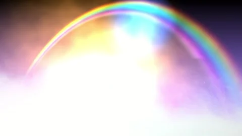 4k cinematic rainbow transitions Stock Footage 293939792
