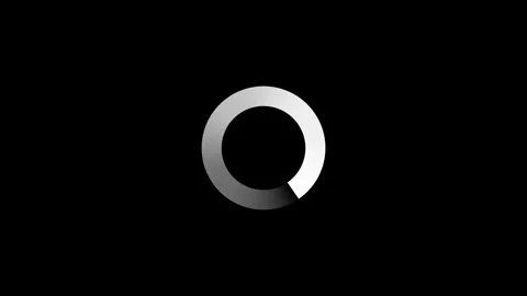 4K Circle Progress Preloader Animation o... | Stock Video | Pond5