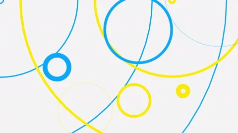 4k Circle Wave Abstract Backgroundt Animation Seamless Loop. Stock-Footage 62883708