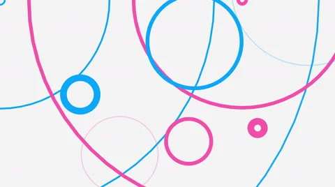 4k Circle Wave Abstract Backgroundt Animation Seamless Loop. Stock Footage 62883724