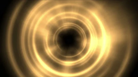 4k Circular ring,vibration signal wave,hole tunnel,explosion ray energy light. Stock Footage 58461973