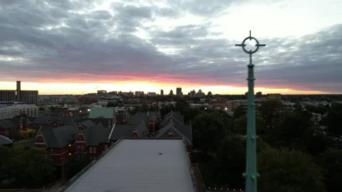 4k city Sunset 스톡 동영상 231656237