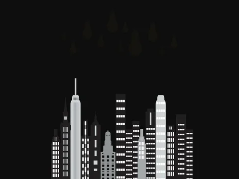 4k City time night Video stock 71717437
