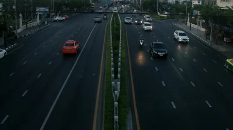 4K: City traffic - Time Lapse Stock Footage 62865688