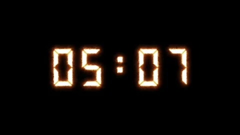 4K Classic 10-Second Countdown Timer Animation Stock Footage 317172839