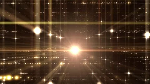 4k Classic Glowing Lights Array Moving Background Stock Footage 321268865