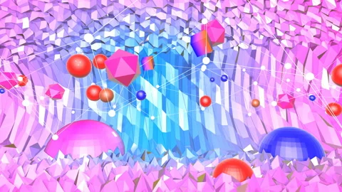4k clean geometric animated background i... | Stock Video | Pond5