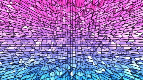 4k clean low poly animated background in... | Stock Video | Pond5