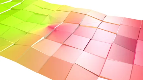 4k clean low poly animated background in... | Stock Video | Pond5