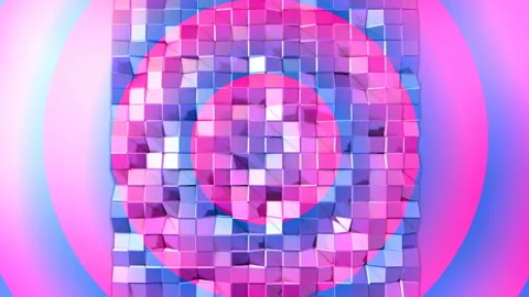 4k clean low poly animated background in... | Stock Video | Pond5