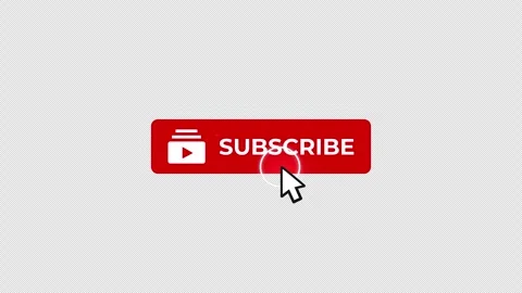 4k Clean Subscribe Button Animation Stock Footage 246384115