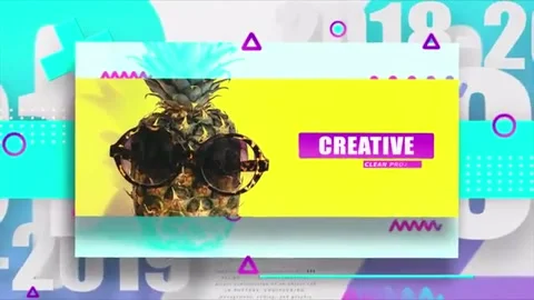 4K Clean Summer - Holiday Slideshow Stock After Effects
