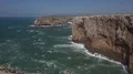 4k Cliffs and wide beautiful coastline at Portugal southern tourism spot Sagres 4k or 4k+ Resolution