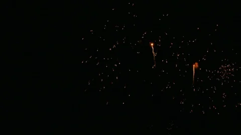 4K clip Beautiful Firework display Stock Footage 111518014