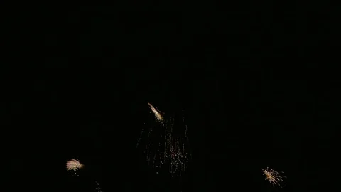 4K clip Beautiful Firework display Stock Footage 113791200