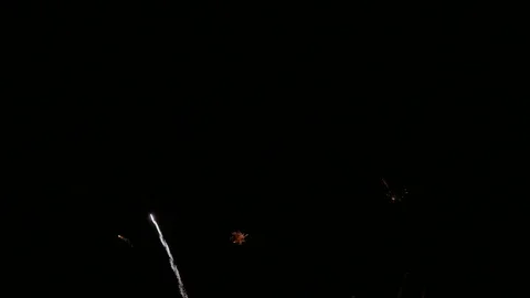 4K clip Beautiful Firework display Stock Footage 117038812