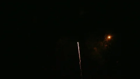 4K clip Beautiful Firework display Stock Footage 117408266