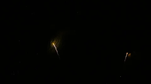 4K clip Beautiful Firework display Video stock 119756803