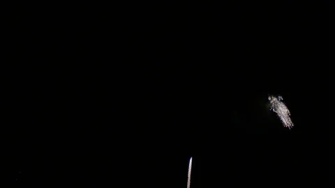 4K clip Beautiful Firework display Stock Footage 121190875