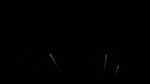 4K clip Beautiful Firework display Stock Footage 121397048