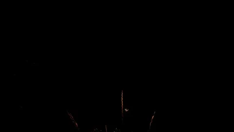 4K clip Beautiful Firework display Stock Footage 123993687