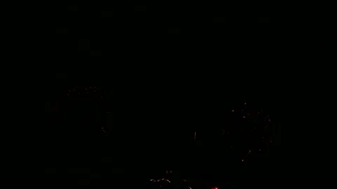 4K clip Beautiful Firework display Stock Footage 131485402