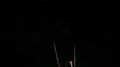 4K clip Beautiful Firework display Stock Footage 132544888