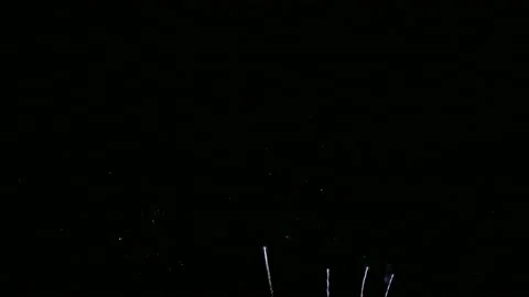 4K clip Beautiful Firework display Stock Footage 132544919