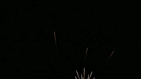 4K clip Beautiful Firework display Stock-Footage 148060749
