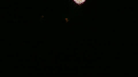 4K clip Beautiful Firework display Stock Footage 148834390
