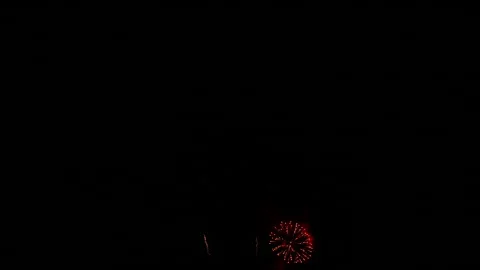 4K clip Beautiful Firework display Stock Footage 161876182