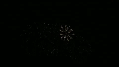 4K clip Beautiful Firework display Video stock 195294929