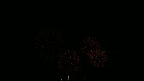 4K clip Beautiful Firework display Video stock 202246104