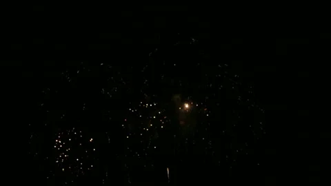 4K clip Beautiful Firework display Stock Footage 236693469