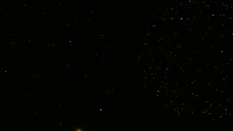 4K clip Beautiful Firework display Video stock 266960888