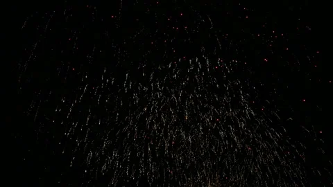 4K clip Beautiful Firework display Stock Footage 300824547