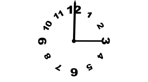 4k clock animation loop Video stock 45659453