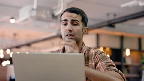 4K, Close-up, face this man who supervisor, who supervisor, had serious exp.. Stock Footage 234298094