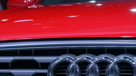 4K close up on the front of a car Stock Footage 62776281